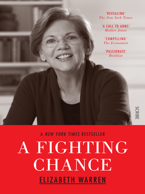 Title details for A Fighting Chance by Elizabeth Warren - Available